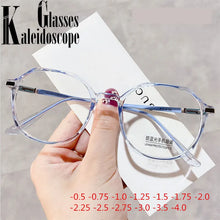 Load image into Gallery viewer, -0.75 1.25 1.75 2.25 2.75 2.0 2.5 3.0 4.0 Finished Myopia Glasses Women Men Anti-blue light Shortsighted Prescription Eyeglasses
