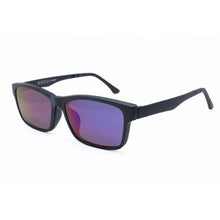 Load image into Gallery viewer, ULTEM rectangle optical myopia Hyperopia eyeglasses frame with megnatic clip on removable polarized sunglasses for men