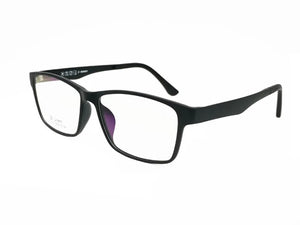 ULTEM rectangle optical myopia Hyperopia eyeglasses frame with megnatic clip on removable polarized sunglasses for men