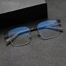 Load image into Gallery viewer, Gatenac Ultra Light Titanium Glasses Frame Men Vintage Square Prescription Myopia Eyeglasses Frame Women Luxury Brand Eyewear