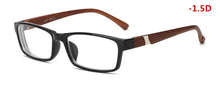 Load image into Gallery viewer, -1.0 -1.5 -2.0 -2.5 -3.0 -3.5 -4.0~-6.0 Myopia Memory Frame HD Resin Finished Myopia Glasses Men Women Shortsighted Eyeglasses