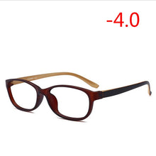 Carica l&#39;immagine nel visualizzatore di Gallery, -1.0 -1.5 -2.0 -2.5 -3.0 -3.5 -4.0 Finished Myopia Glasses Women Men Short-sight Eyewear Black and Pink Frame Myopic Eye Glasse