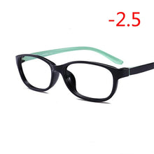 Load image into Gallery viewer, -1.0 -1.5 -2.0 -2.5 -3.0 -3.5 -4.0 Finished Myopia Glasses Women Men Short-sight Eyewear Black and Pink Frame Myopic Eye Glasse