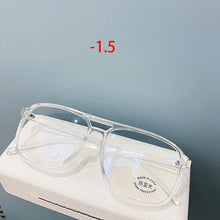 Load image into Gallery viewer, -1.0 1.5 2.0 2.5 3.0 3.5 4.0Anti Blue Light Blocking Finished Myopia Glasses Women Men Nearsighted Computer Spectacles