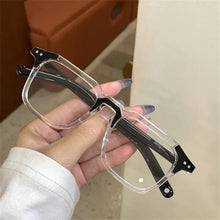 Load image into Gallery viewer, -1.0-1.5 -2-2.5-3-3.5 Finished Myopia Glasses Women Men Short-sighted Black Clear Glasses with diopters minus -4