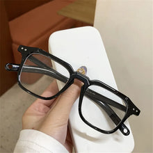 Load image into Gallery viewer, -1.0-1.5 -2-2.5-3-3.5 Finished Myopia Glasses Women Men Short-sighted Black Clear Glasses with diopters minus -4