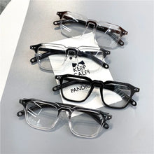 Load image into Gallery viewer, -1.0-1.5 -2-2.5-3-3.5 Finished Myopia Glasses Women Men Short-sighted Black Clear Glasses with diopters minus -4