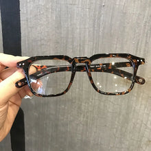 Load image into Gallery viewer, -1.0-1.5 -2-2.5-3-3.5 Finished Myopia Glasses Women Men Short-sighted Black Clear Glasses with diopters minus -4