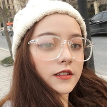 Load image into Gallery viewer, -1.0,-1.5~ -4.0Round Finished Myopia Spectacle  Eyeglasses Optical Men Women Student Eyewear Prescription AC Lens Glasses Frame