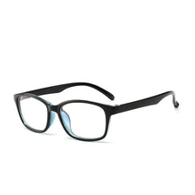 Carica l&#39;immagine nel visualizzatore di Gallery, -1.00 -1.25 -1.50 -1.75 -2.00 -2.25 To -4.0 Finished Myopia Glasses Women Men Short-sight Eyewear Outer Black Inner Blue Frame