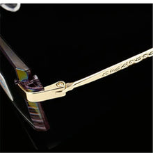 Load image into Gallery viewer, -1 -1.5 -2 -2.5 -3 -3.5 -4 -Finished Myopia Glasses Women Men  Rimless Anti-blue light Students Short Sight Eyewear for Unisex