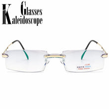 Load image into Gallery viewer, -1 -1.5 -2 -2.5 -3 -3.5 -4 -Finished Myopia Glasses Women Men  Rimless Anti-blue light Students Short Sight Eyewear for Unisex