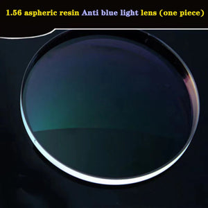 1.56 Aspherical Anti-Blue Light Spectacle Glasses Lenses Prescription Myopia glasses Optical Spectacle Eyeglass lenses