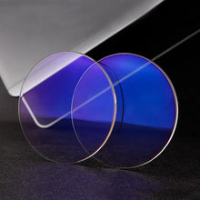 Carica l&#39;immagine nel visualizzatore di Gallery, 1.61 Anti-Blue Ray Prescription Optical Eyeglasses Spectacles Lenses 1 Pair Rx-able Lenses Free Assembly with Glasses Frame