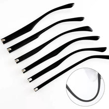 Load image into Gallery viewer, 1 Pair Eyeglasses Temple Arm Flat Teeth TR90 Anti-Slip Eyeglasses Replacement Leg Eyewear Frames Accessories Glasses Repair Tool