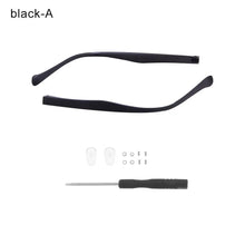 Load image into Gallery viewer, 1 Pair Eyeglasses Temple Arm Flat Teeth TR90 Anti-Slip Eyeglasses Replacement Leg Eyewear Frames Accessories Glasses Repair Tool