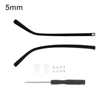 Load image into Gallery viewer, 1 Pair Eyeglasses Temple Arm Flat Teeth TR90 Anti-Slip Eyeglasses Replacement Leg Eyewear Frames Accessories Glasses Repair Tool