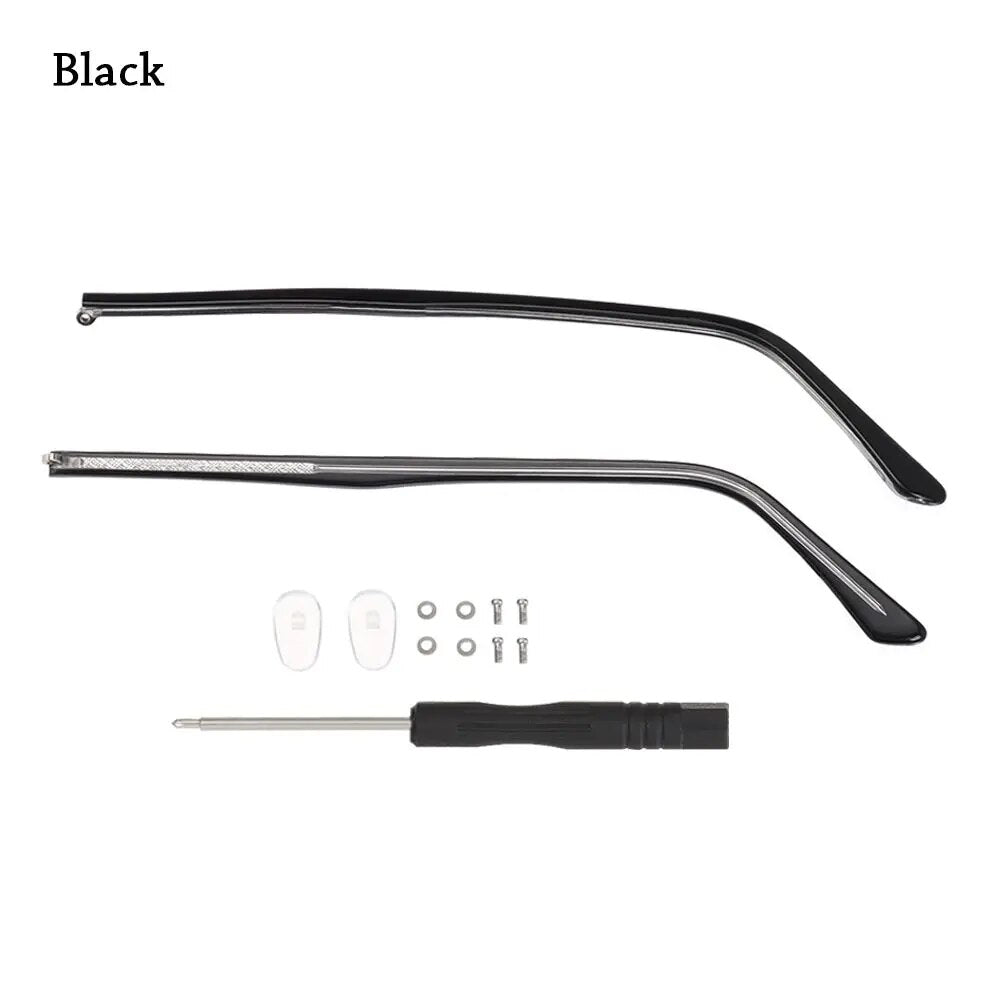 1 Pair Glasses Arm Replacement Leg Sunglasses Eyeglasses Replacement Metal Leg Repair Eyewear Accessories