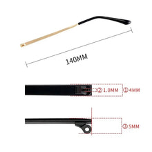 Load image into Gallery viewer, 1 Pair Metal Eyeglasses Temple Arm Eyeglasses Replacement Metal Leg Repair Eyewear Accessories