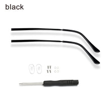 Load image into Gallery viewer, 1 Pair Metal Eyeglasses Temple Arm Eyeglasses Universal Anti-Slip Replacement Metal Leg Repair Eyewear Accessories Repair Tool