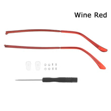 Load image into Gallery viewer, 1 Pair Metal Eyeglasses Temple Arm Eyeglasses Universal Anti-Slip Replacement Metal Leg Repair Eyewear Accessories Repair Tool