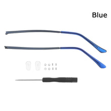 Load image into Gallery viewer, 1 Pair Metal Eyeglasses Temple Arm Eyeglasses Universal Anti-Slip Replacement Metal Leg Repair Eyewear Accessories Repair Tool