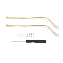 Load image into Gallery viewer, 1 Pair Metal Eyeglasses Temple Arm Eyeglasses Universal Anti-Slip Replacement Metal Leg Repair Eyewear Accessories Repair Tool