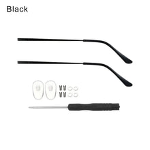 Load image into Gallery viewer, 1 Pair Metal Eyeglasses Temple Arm Eyeglasses Universal Anti-Slip Replacement Metal Leg Repair Eyewear Accessories Repair Tool