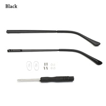 Load image into Gallery viewer, 1 Pair Metal Eyeglasses Temple Arm Eyeglasses Universal Anti-Slip Replacement Metal Leg Repair Eyewear Accessories Repair Tool