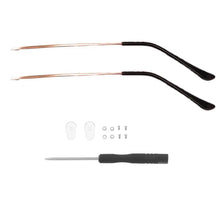 Load image into Gallery viewer, 1 Pair Metal Eyeglasses Temple Arm Eyeglasses Universal Anti-Slip Replacement Metal Leg Repair Eyewear Accessories Repair Tool