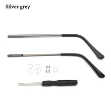 Load image into Gallery viewer, 1 Pair Metal Eyeglasses Temple Arm Eyeglasses Universal Anti-Slip Replacement Metal Leg Repair Eyewear Accessories Repair Tool