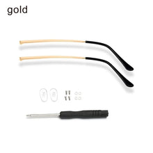 Load image into Gallery viewer, 1 Pair Metal Eyeglasses Temple Arm Eyeglasses Universal Anti-Slip Replacement Metal Leg Repair Eyewear Accessories Repair Tool