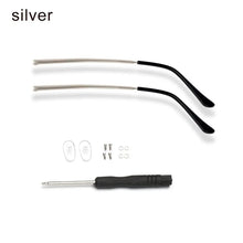 Load image into Gallery viewer, 1 Pair Metal Eyeglasses Temple Arm Eyeglasses Universal Anti-Slip Replacement Metal Leg Repair Eyewear Accessories Repair Tool