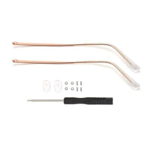 Load image into Gallery viewer, 1 Pair Metal Eyeglasses Temple Arm Eyeglasses Universal Anti-Slip Replacement Metal Leg Repair Eyewear Accessories Repair Tool