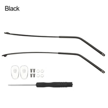 Load image into Gallery viewer, 1 Pair Metal Eyeglasses Temple Arm Replacement Spectacle Leg Ear Grip for Reading Glasses Sunglasses Myopia Glasses Accessories