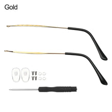 Load image into Gallery viewer, 1 Pair Metal Eyeglasses Temple Arm Replacement Spectacle Leg Ear Grip for Reading Glasses Sunglasses Myopia Glasses Accessories