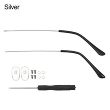 Load image into Gallery viewer, 1 Pair Metal Eyeglasses Temple Arm Replacement Spectacle Leg Ear Grip for Reading Glasses Sunglasses Myopia Glasses Accessories