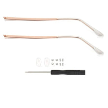 Load image into Gallery viewer, 1 Pair Metal Eyeglasses Temple Arm Replacement Spectacle Leg Ear Grip for Reading Glasses Sunglasses Myopia Glasses Accessories