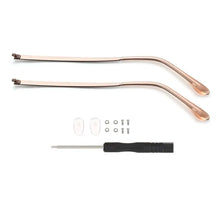 Load image into Gallery viewer, 1 Pair Metal Eyeglasses Temple Arm Replacement Spectacle Leg Ear Grip for Reading Glasses Sunglasses Myopia Glasses Accessories