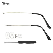 Load image into Gallery viewer, 1 Pair Metal Eyeglasses Temple Arm Replacement Spectacle Leg Ear Grip for Reading Glasses Sunglasses Myopia Glasses Accessories