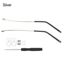 Load image into Gallery viewer, 1 Pair Metal Eyeglasses Temple Arm Replacement Spectacle Leg Ear Grip for Reading Glasses Sunglasses Myopia Glasses Accessories