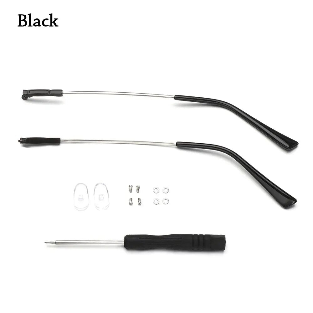 1 Pair Metal Universal Repair Tool Eyeglasses Spectacle Frame Eyewear Accessories Replacement Leg Glasses Arm