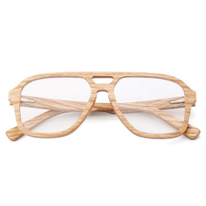 100% Natural Wood eyeglasses Frame for Men Wooden Women Optical Glasses with Clear Lens with case 56336