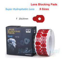 Load image into Gallery viewer, 1000pcs Recommended 9 Sizes Super Hydrophobic Lens Edging Accessories High Adhesive Blocking Pads Double-sided Sticker Q026
