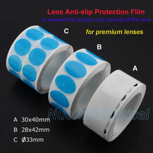 Load image into Gallery viewer, 1000pcs Recommended 9 Sizes Super Hydrophobic Lens Edging Accessories High Adhesive Blocking Pads Double-sided Sticker Q026