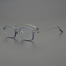 Load image into Gallery viewer, Gatenac Vintage Pure Titanium Glasses Frame Men Square Ultra Light Eyeglasses Frame Women Japan Luxury Brand Designer Eyewear