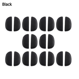 10Pairs/Pack Eyewear Accessories Soft Sunglasses Eyeglass Silicone Nose Pads Glasses Nose Pads Nosepads