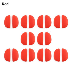 10Pairs/Pack Eyewear Accessories Soft Sunglasses Eyeglass Silicone Nose Pads Glasses Nose Pads Nosepads