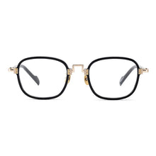 Carica l&#39;immagine nel visualizzatore di Gallery, 19-0038 Square Titanium Glasses For Men Japanese Designer Personalized Myopia Optical Lenses Women&#39;s Eyeglasses With Frame