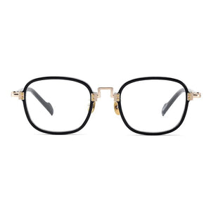 19-0038 Square Titanium Glasses For Men Japanese Designer Personalized Myopia Optical Lenses Women's Eyeglasses With Frame